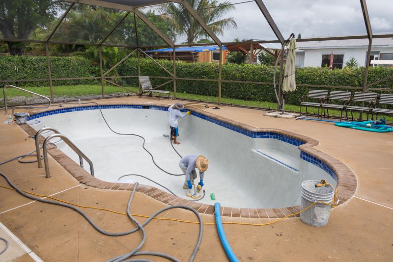 Pool Pavement Installation