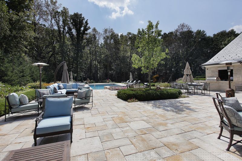 Poolside Concrete Paving