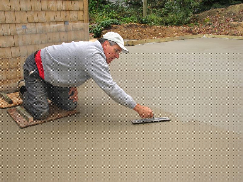 Poured Concrete Slab Service